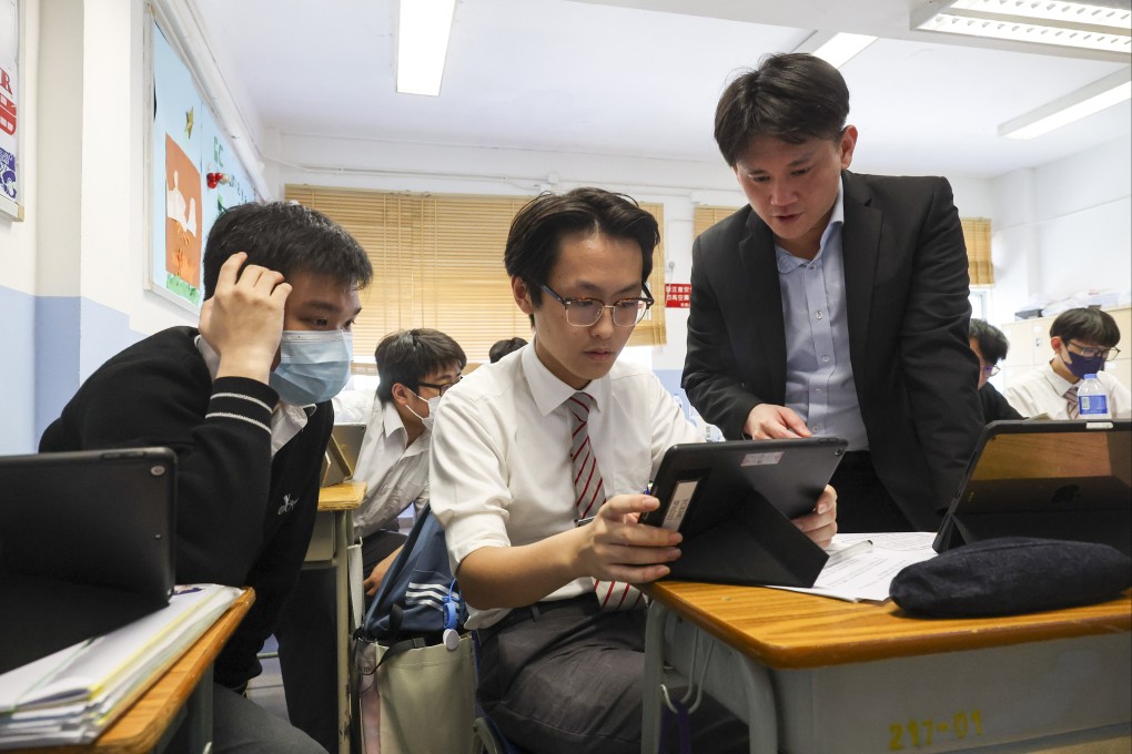 Yu Chun Keung Memorial College was one of the first schools in Hong Kong to get to grips with ChatGPT in the classroom. Photo: Edmond So