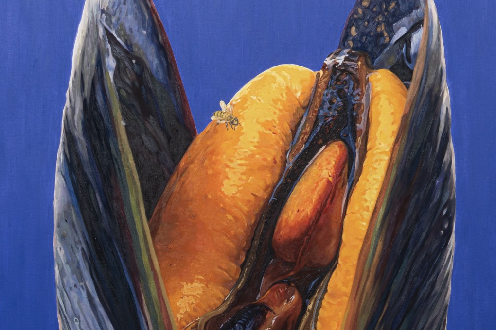 “The Bee (The World is Your Oyster)” by Fawn Rogers. The US artist’s “Burn, Gleam, Shine” exhibition at Hong Kong’s K11 Musea will run from July 26 to August 19. Photo: Courtesy of Fawn Rogers