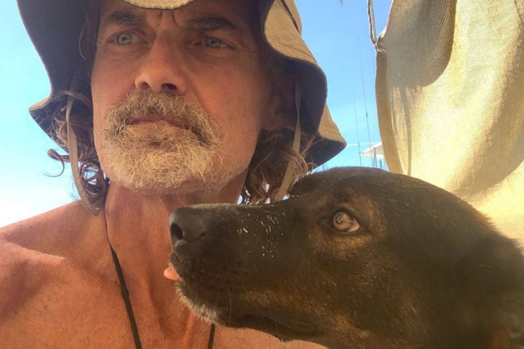 Sydney’s Tim Shaddock and his dog Bella were forced to spend more than two months adrift after a shipwreck before they were found. Photo: SCMPOST