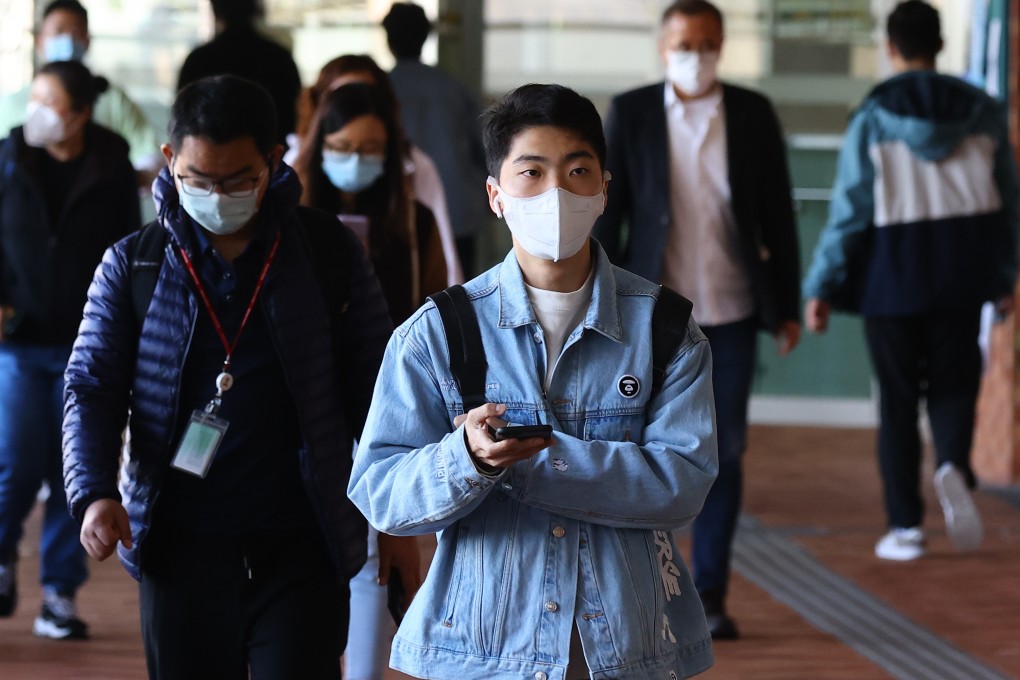 Youngsters on the University of Hong Kong campus in December last year. Photo: Dickson Lee