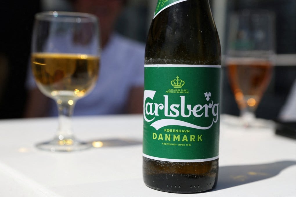 Russia took control of shares belonging to Carlsberg beer on Sunday. Photo: Reuters