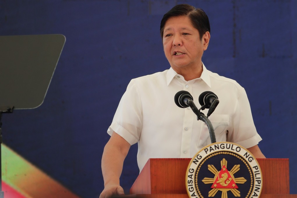 Philippine President Ferdinand Marcos Jnr speaks at an event in Metro Manila last month. The Maharlika Investment Fund will allow the Philippines to cut its reliance on borrowing to fund infrastructure development, Marcos Jnr has said. Photo: EPA-EFE