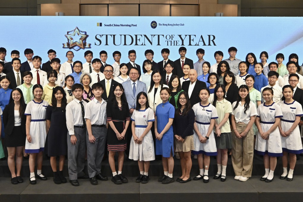 The Student of the Year Awards 2022/23 Presentation Ceremony is seen on Saturday. Photo: SCMP