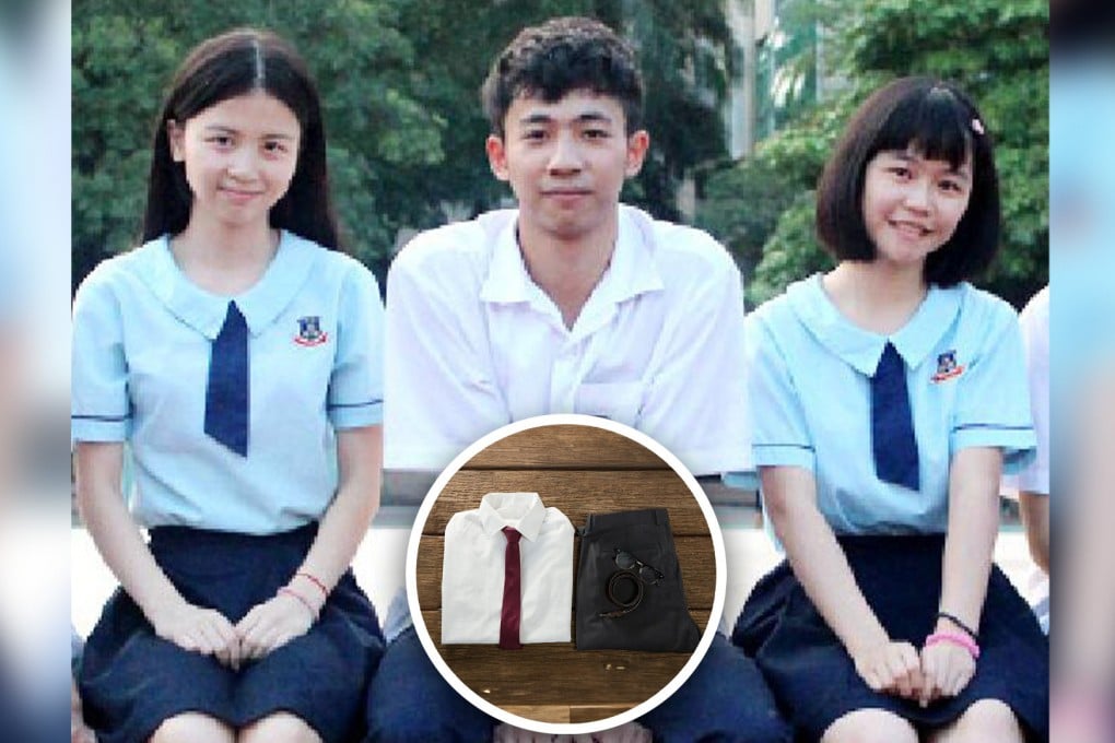 A private secondary school in southern China has been criticised for the high price it is charging for uniforms, fuelling worries about the commercialisation of education. Photo: SCMP composite/Visual China Group