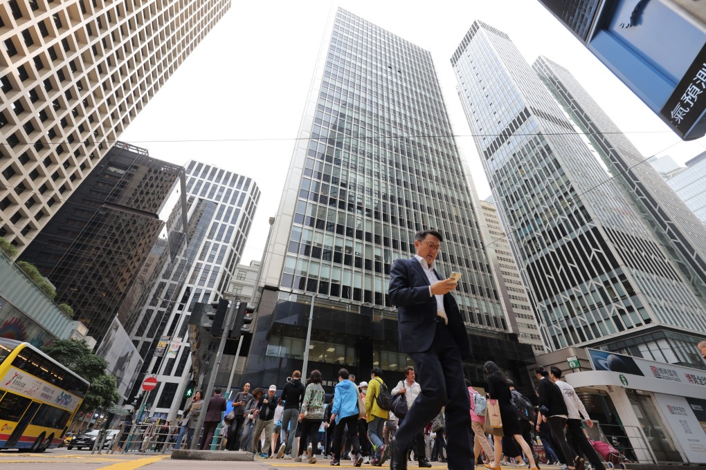 Hong Kong’s Central business district. Photo: Jelly Tse