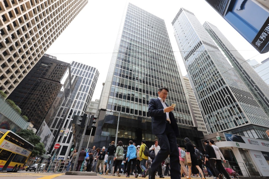 Hong Kong’s Central business district. Photo: Jelly Tse