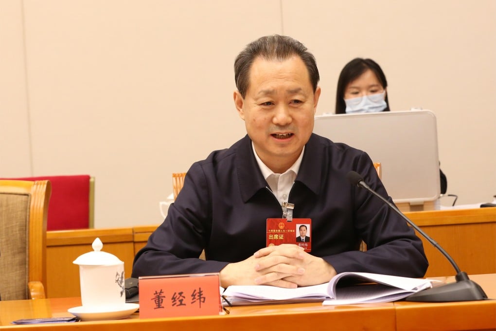 Dong Jingwei, Beijing’s new security chief in Hong Kong. Photo: Handout