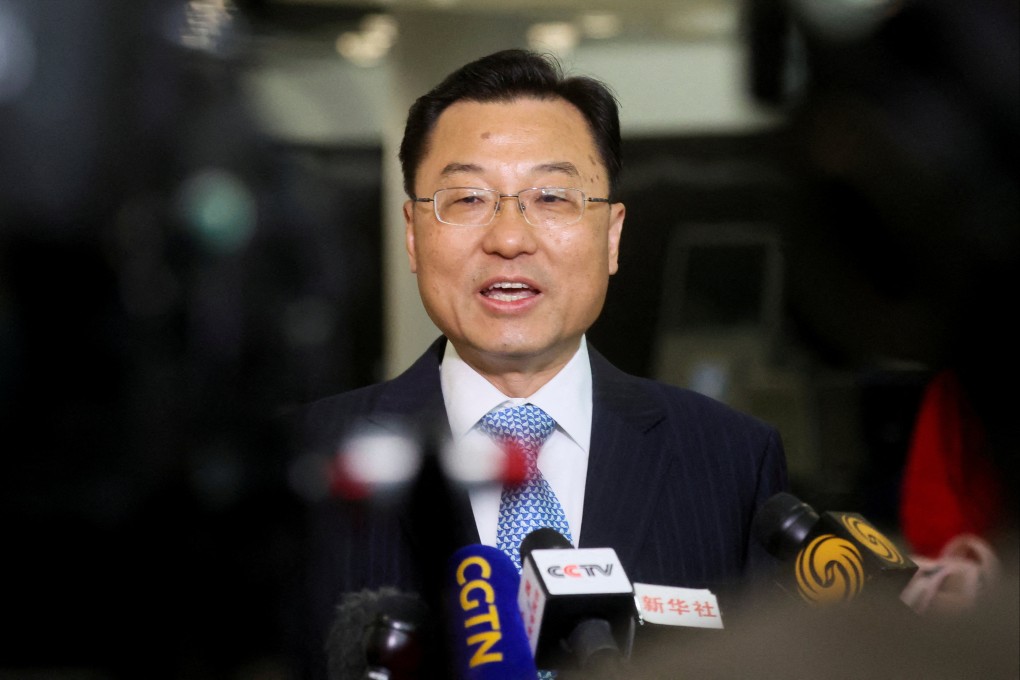 “The Chinese people cannot remain silent,” said Xie Feng, Beijing’s top envoy to Washington, in response to reports the US might escalate tech sanctions. Photo: Reuters