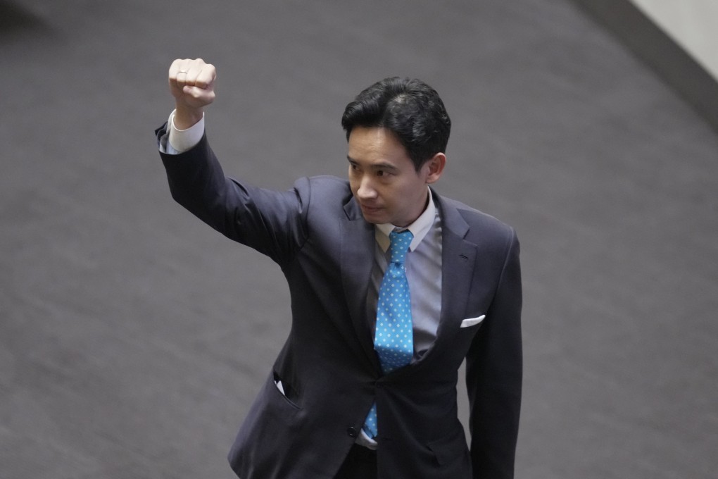 Move Forward leader Pita Limjaroenrat. Photo: AP
