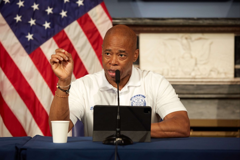 New York City Mayor Eric Adams says the city has no more room for migrants. Photo: dpa