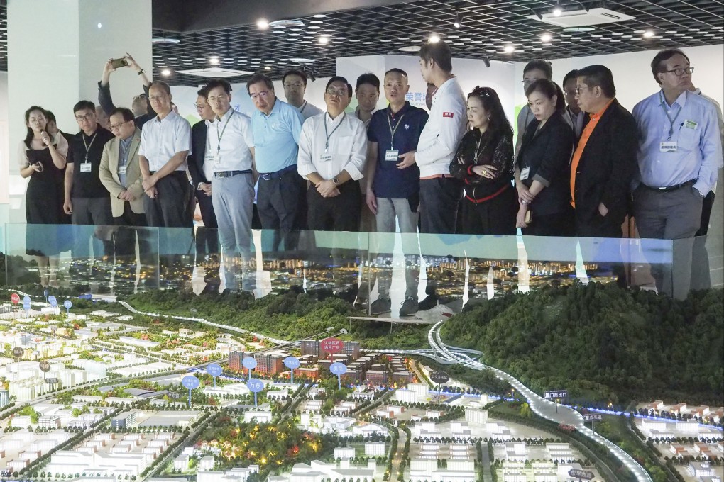 The lawmakers visited a range of locations on their five-day trip to Fujian. Photo: Jess Ma