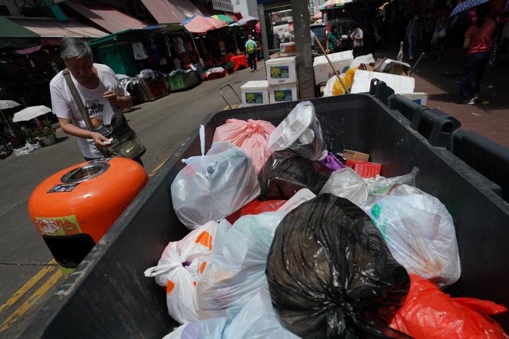 Hong Kong’s waste charging scheme has been postponed until April 2024. Photo: Felix Wong