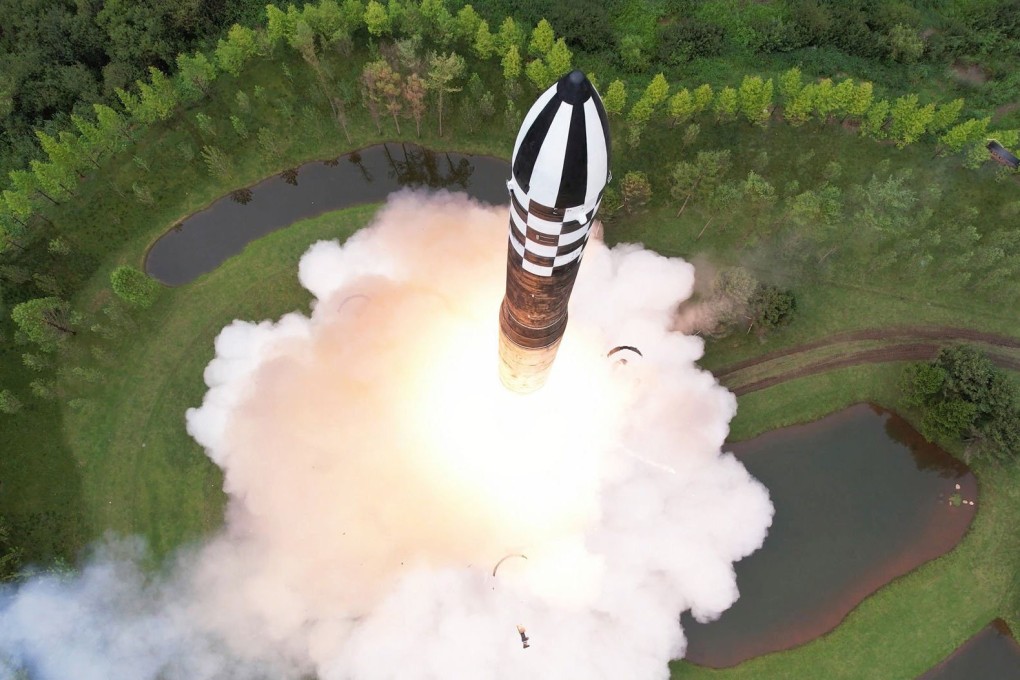 North Korea had on July 12 successfully tested the Hwasong-18, a new type of solid-fuel intercontinental ballistic missile that was first fired in April, state media said. Photo: KCNA/KNS/dpa