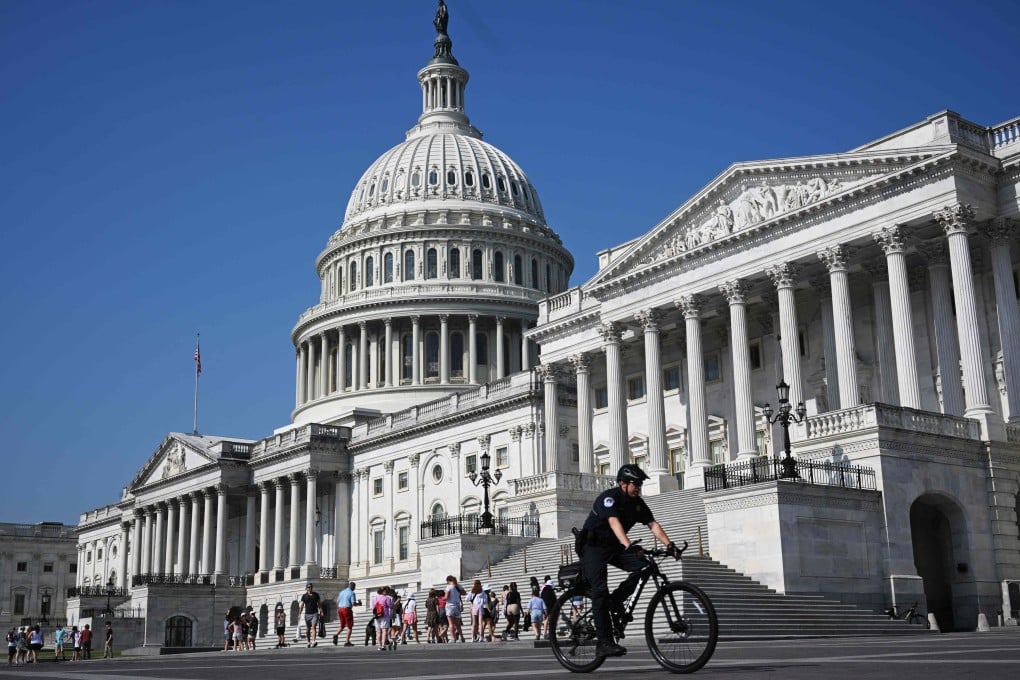 Members of the US House select committee on China debated trade policy on Thursday. Photo: AFP