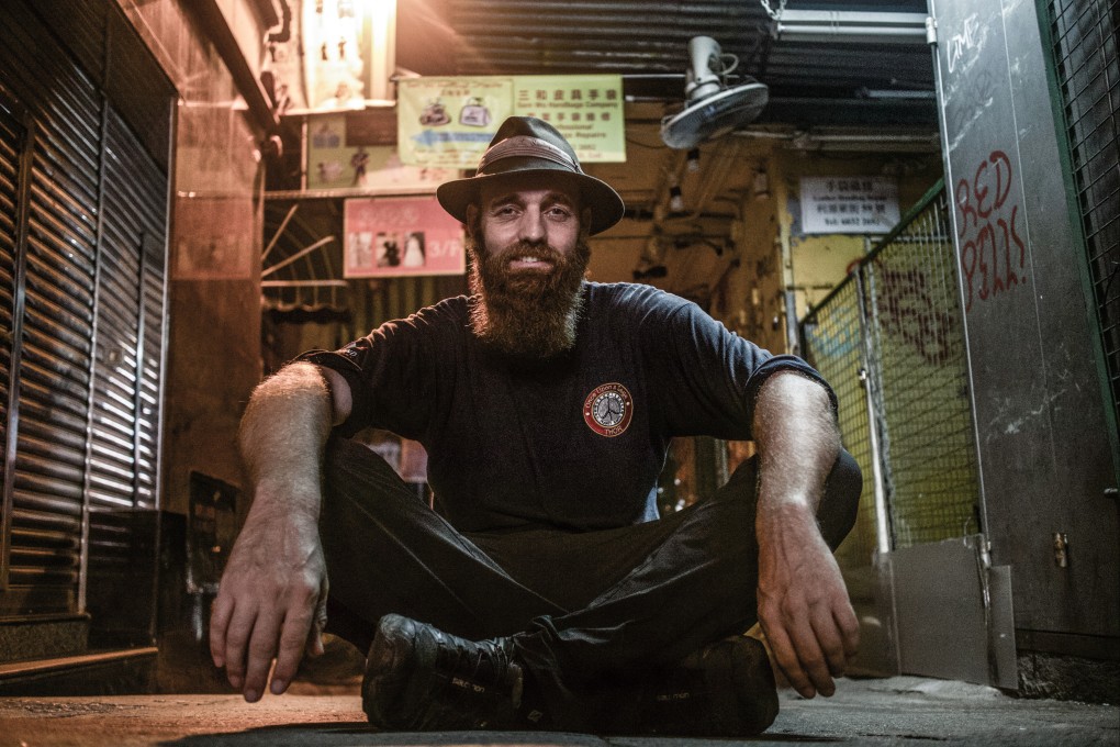 Sustainable tourist Torbjørn “Thor” Pedersen in Hong Kong, where he was stuck for two years during the Covid-19 pandemic. The Dane is reflecting on what being abroad for 10 years has taught him as his journey to 203 countries without flying nears its end. Photo: Pavel Toropov