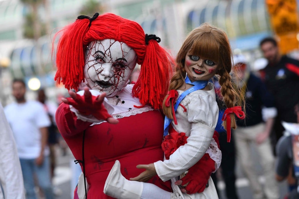 A fan poses during the San Diego Comic-Con International event. Photo: AFP