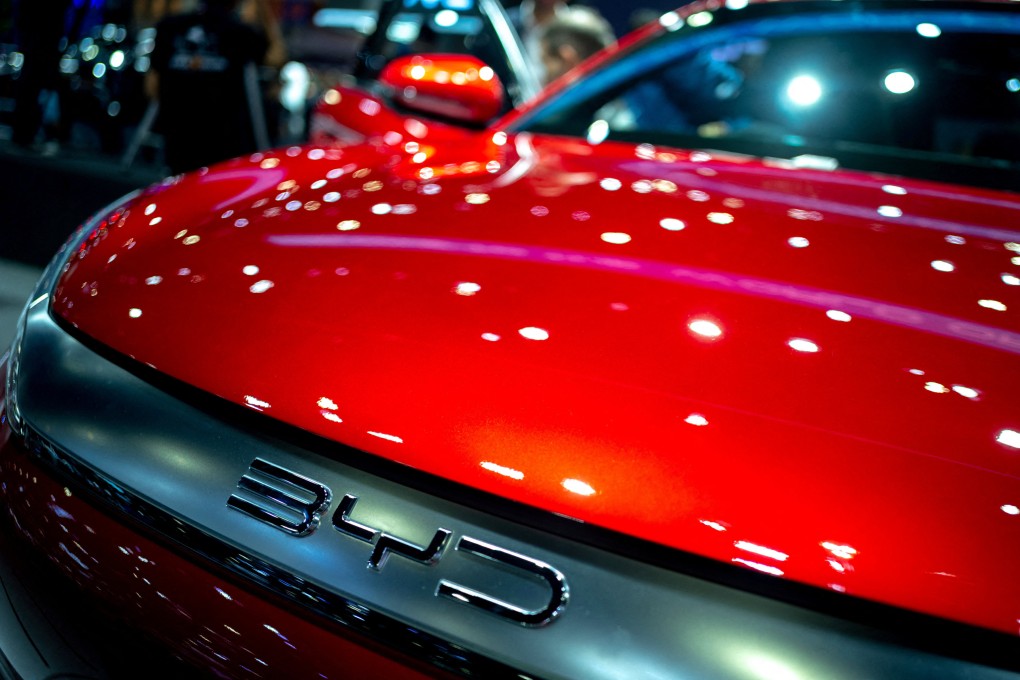 BYD seeks to capture 40 per cent of India’s EV market by 2030, as India increases scrutiny of Chinese firms. Photo: Reuters