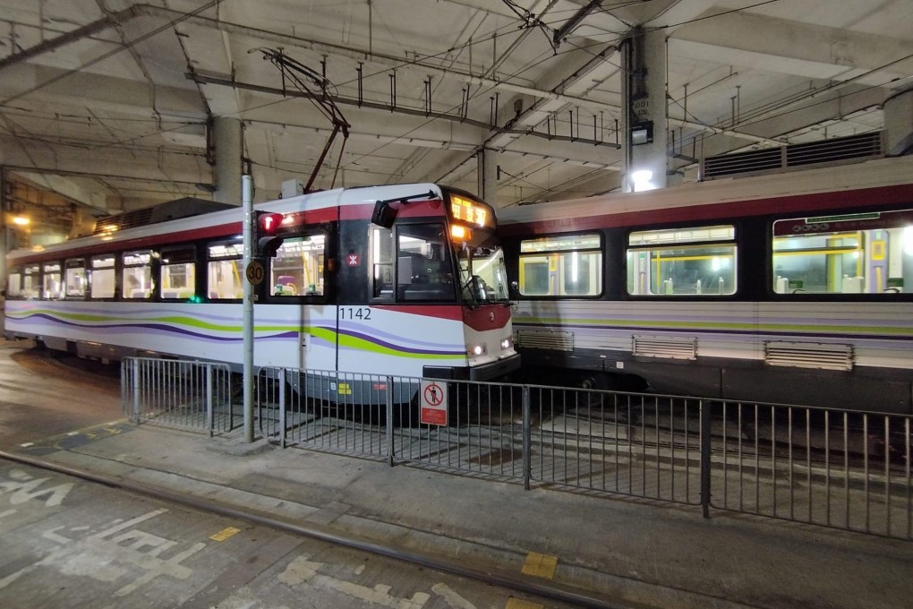 An alternate terminus was designated for light rail trains after the collision on Saturday night in Tuen Mun. Photo: Handout