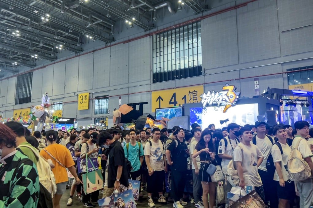 This year’s BilibiliWorld event attracted nearly 100,000 people. Photo: SCMP/Ann Cao