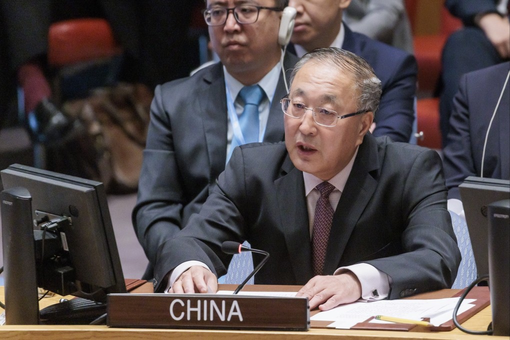 Zhang Jun, China’s ambassador to the United Nations. Photo: EPA-EFE