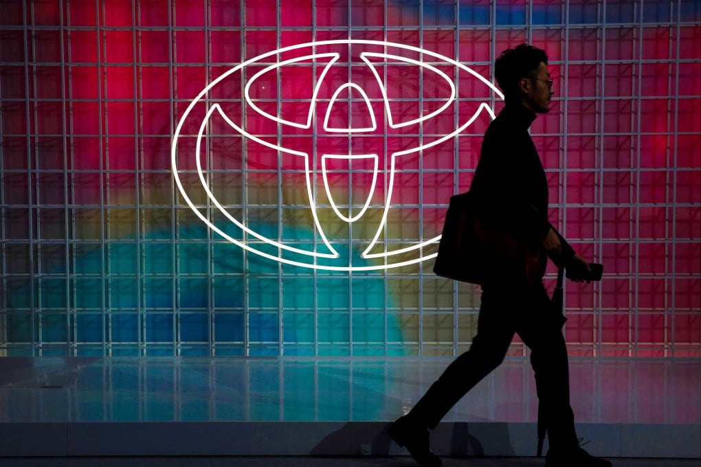 Toyota’s sales continue to decline in China amid a lack of EV models on the mainland. Photo: Reuters
