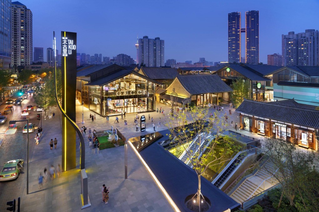 Sino-Ocean and Swire Pacific jointly developed the Taikoo Li shopping mall in Chengdu, China. Photo: SCMP