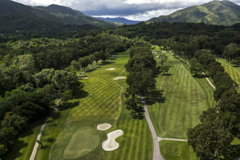 An aerial view of Hong Kong Golf Club in Fanling. Photo: Sam Tsang