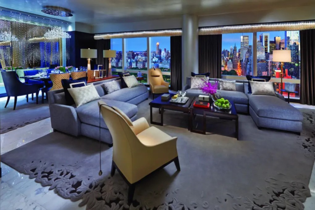 The Mandarin Oriental, New York’s Suite 5,000, long shrouded in mystery for its secretive status, appeared on the hotel’s website last year. Other elite retreats, however, are as hard to book as ever as quiet luxury pervades the travel world. Photo: Mandarin Oriental, New York