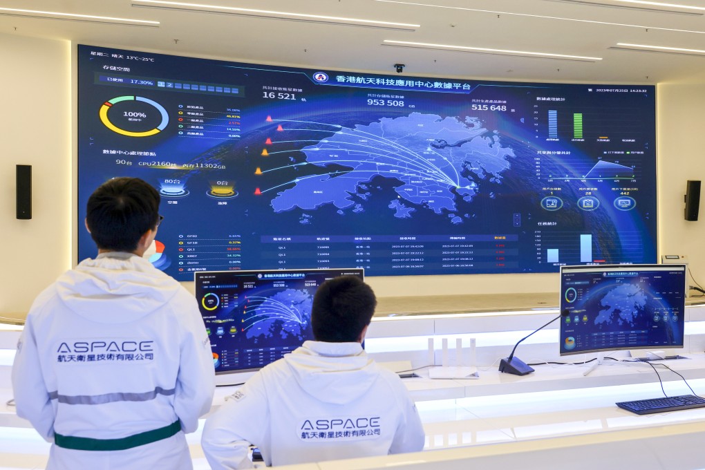ASPACE HK Satellite Manufacturing Center Grand Opening, Advance Manufacturing Centre,Tseung Kwan O Industrial Estate. Photo: Dickson Lee