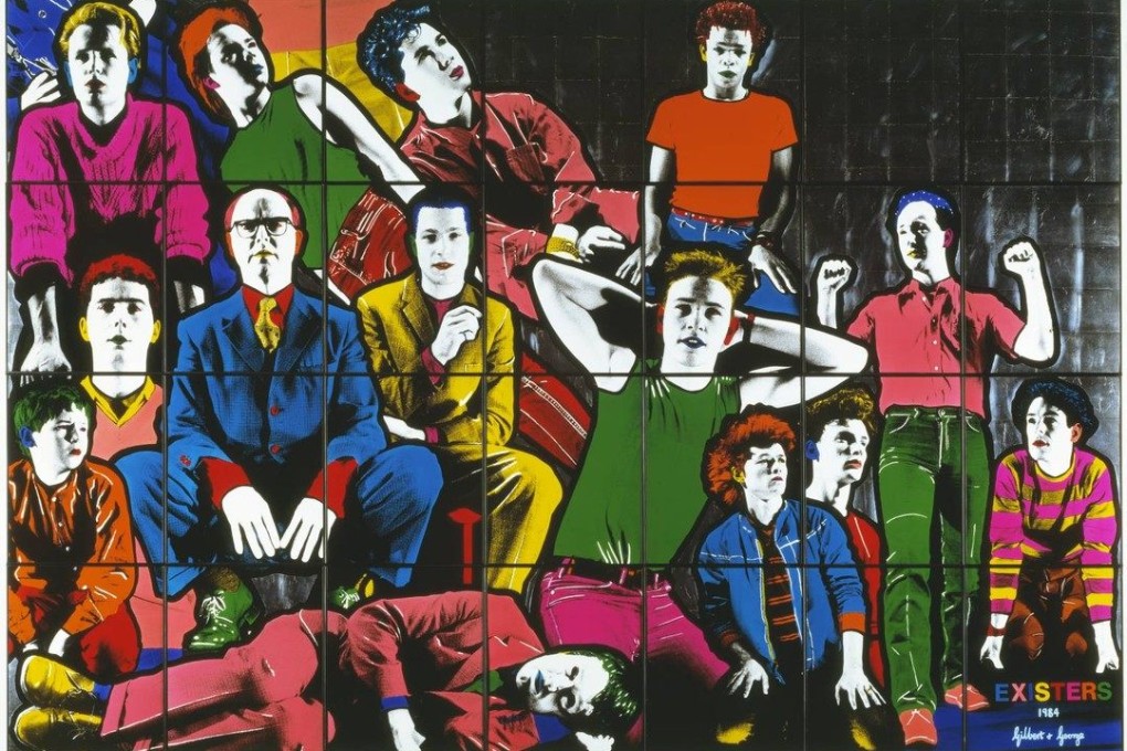Existers (1984) by Gilbert &  George is one of two of the pair’s pieces that Hong Kong transgender activist Henry Edward Tse says changed his life. Photo: Instagram / @tate / Gilbert & George