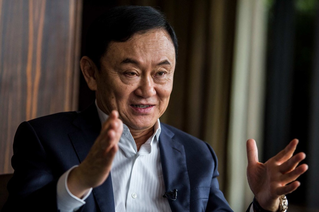 Thailand’s self-exiled former prime minister Thaksin Shinawatra pictured in Hong Kong in 2019. Photo: AFP