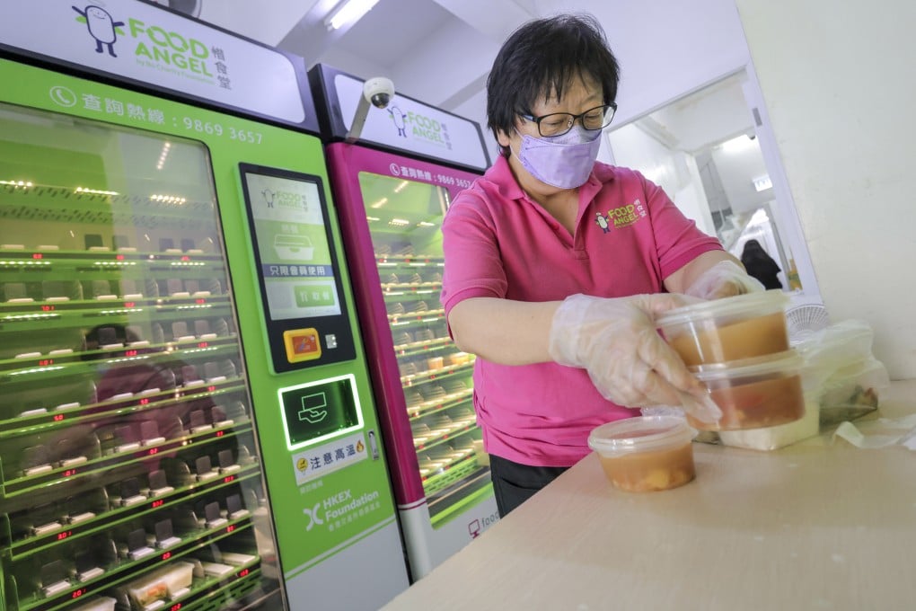 Food Angel’s community workers will be trained to measure health indicators and upload the results to an e-platform. Photo: Jelly Tse