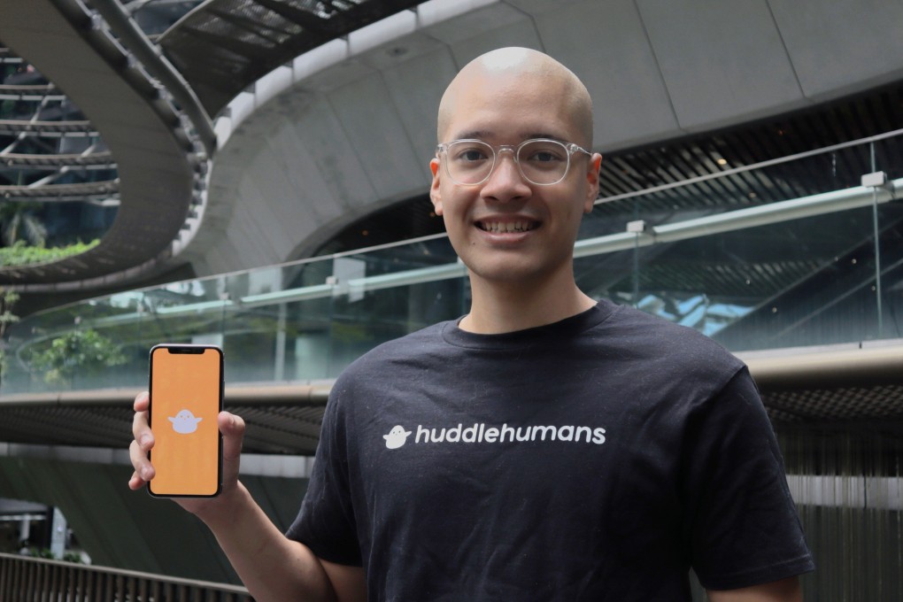 Viaano Spruyt, founder and CEO of Huddleverse, set up the mental health support platform after an eye-opening experience interning at Singapore’s Institute of Mental Health. Photo: Huddleverse