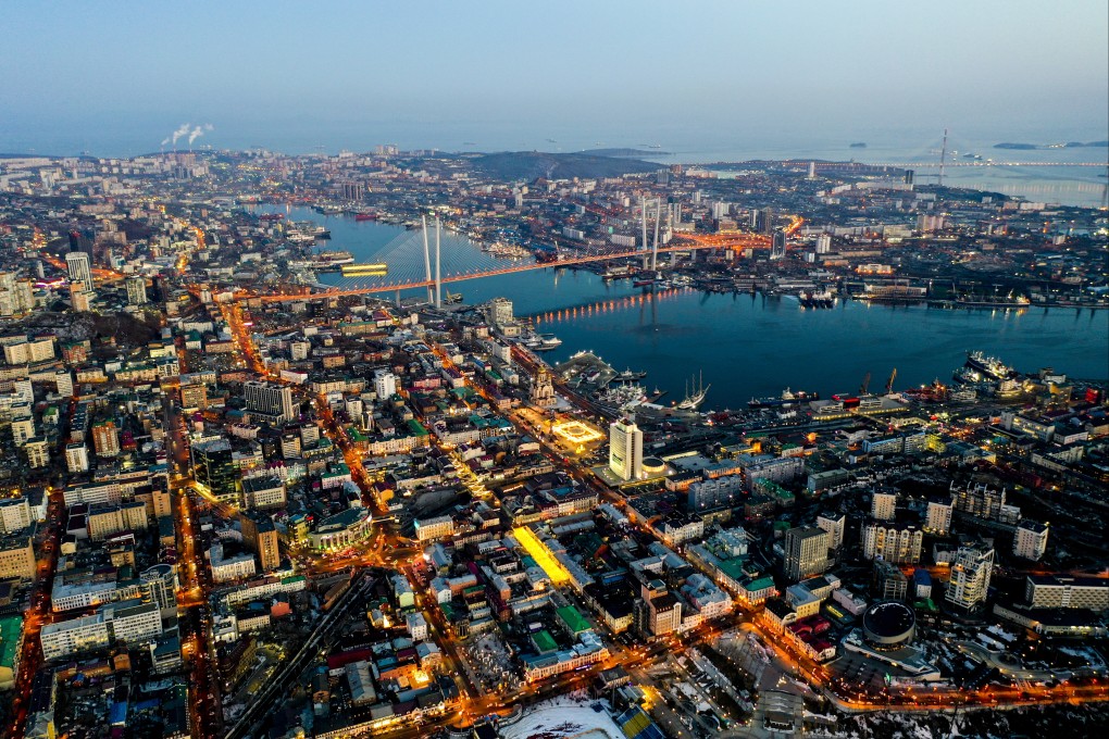 An aerial view of Russia’s far-eastern port city of Vladivostok, near the border with China, in 2022. Under treaties signed during the Qing dynasty, China lost territory to Russia, including present-day Vladivostok. Photo: Getty Images