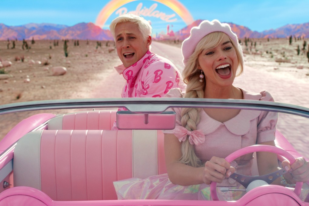 Ryan Gosling and Margot Robbie star in the Greta Gerwig-directed film Barbie, which is seeing a wave of feminist discussion sweep China. Photo: Warner Bros/TNS