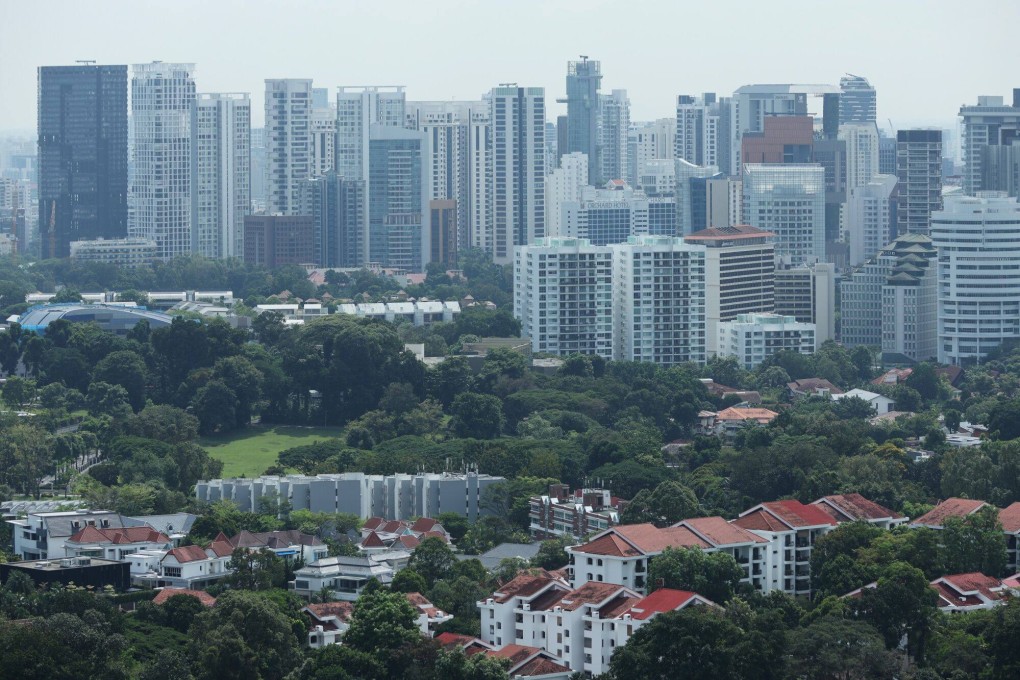 In the first six months of this year, Singapore’s private home prices have edged up 3.1 per cent. Photo: Bloomberg
