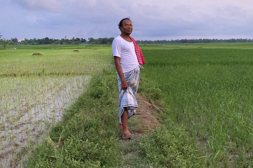 Palas Mondal in his field. Photo: Handout
