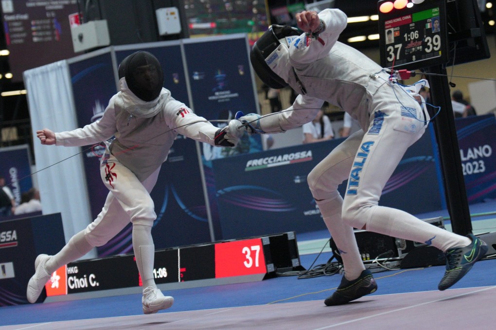 Ryan Choi the star as Hong Kong fencers beat USA to win historic bronze ...