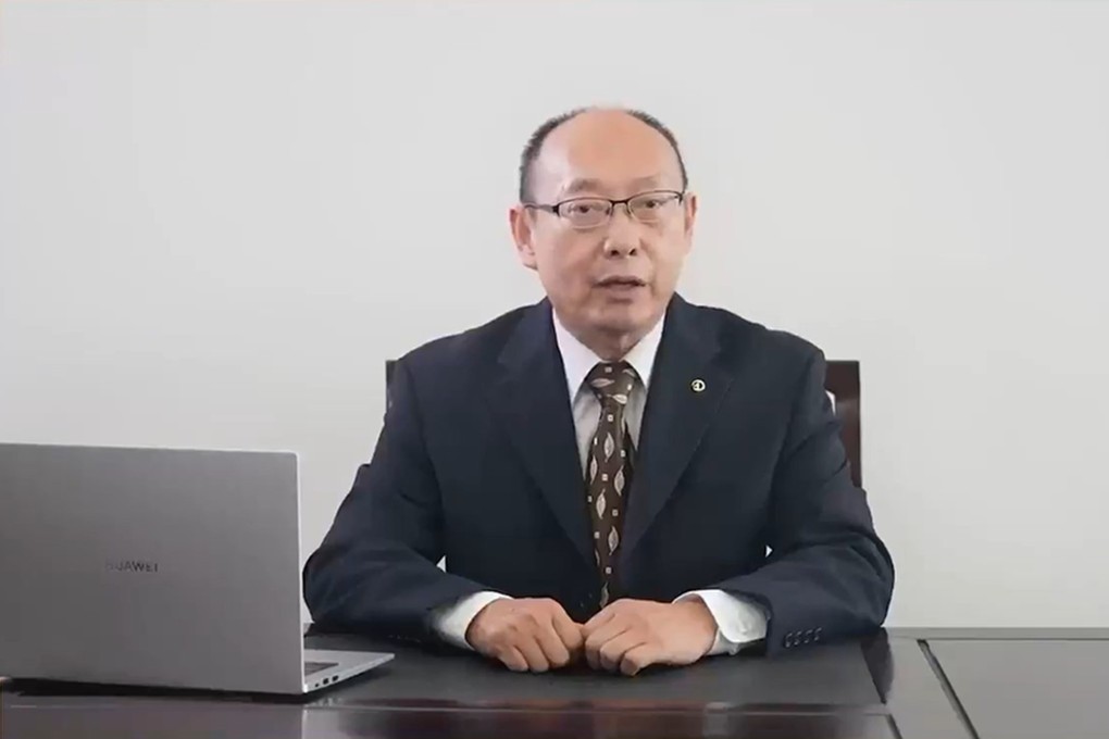 Xie Haihua, chairman of Darbond Technology, has resumed his duties after an eight-month hiatus. Photo: Weibo