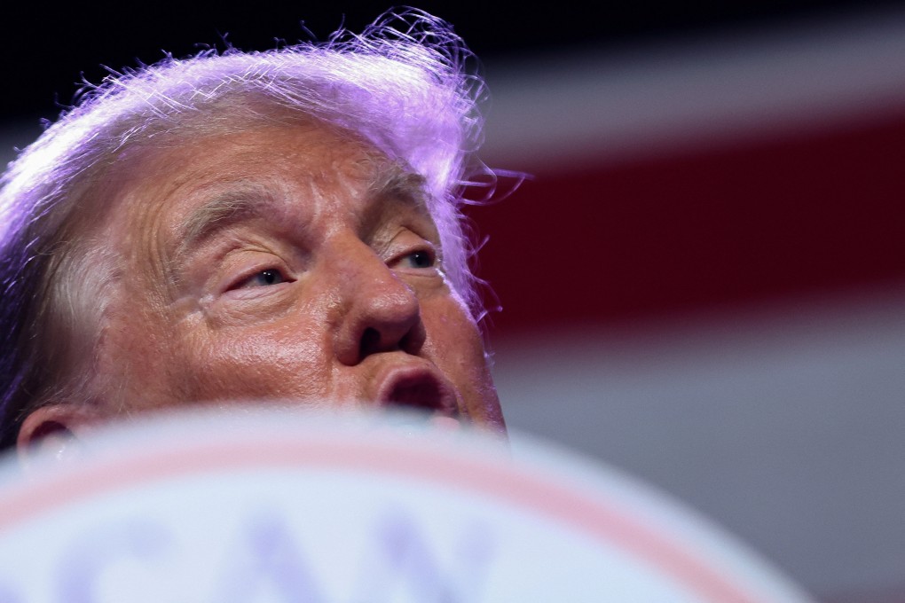 Former US president and Republican presidential candidate Donald Trump. Photo: Reuters