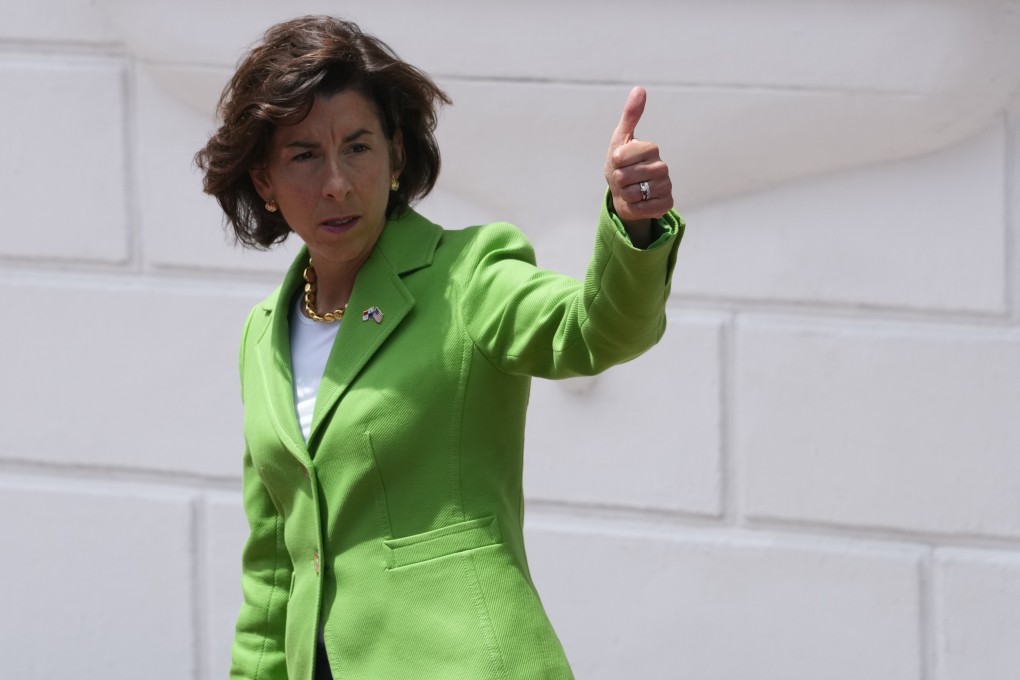 US commerce secretary Gina Raimondo. Photo: AP