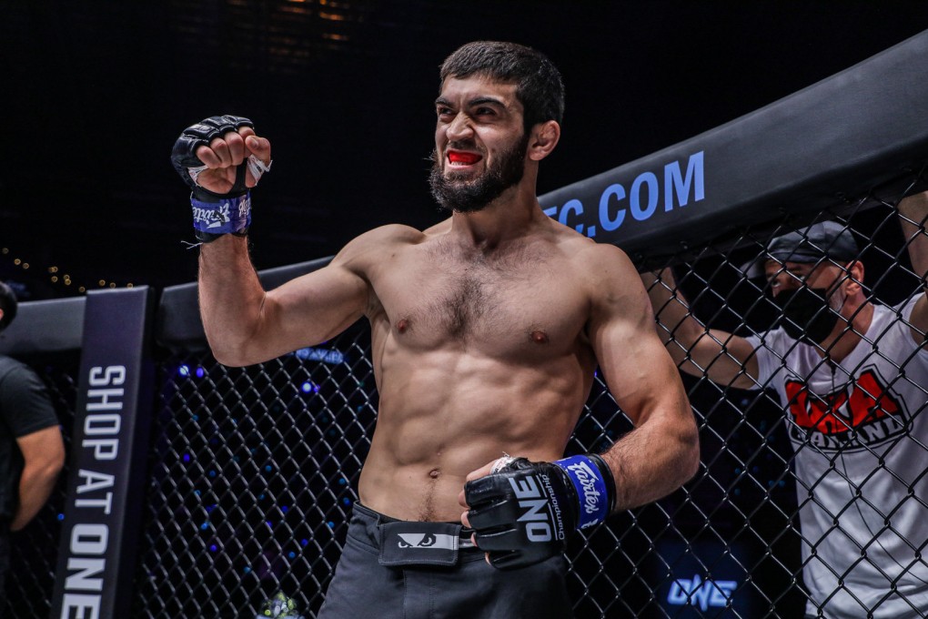 Dagi Arslanaliev ahead of his fight with Timofey Nastyukhin in December 2021. Photos: ONE Championship