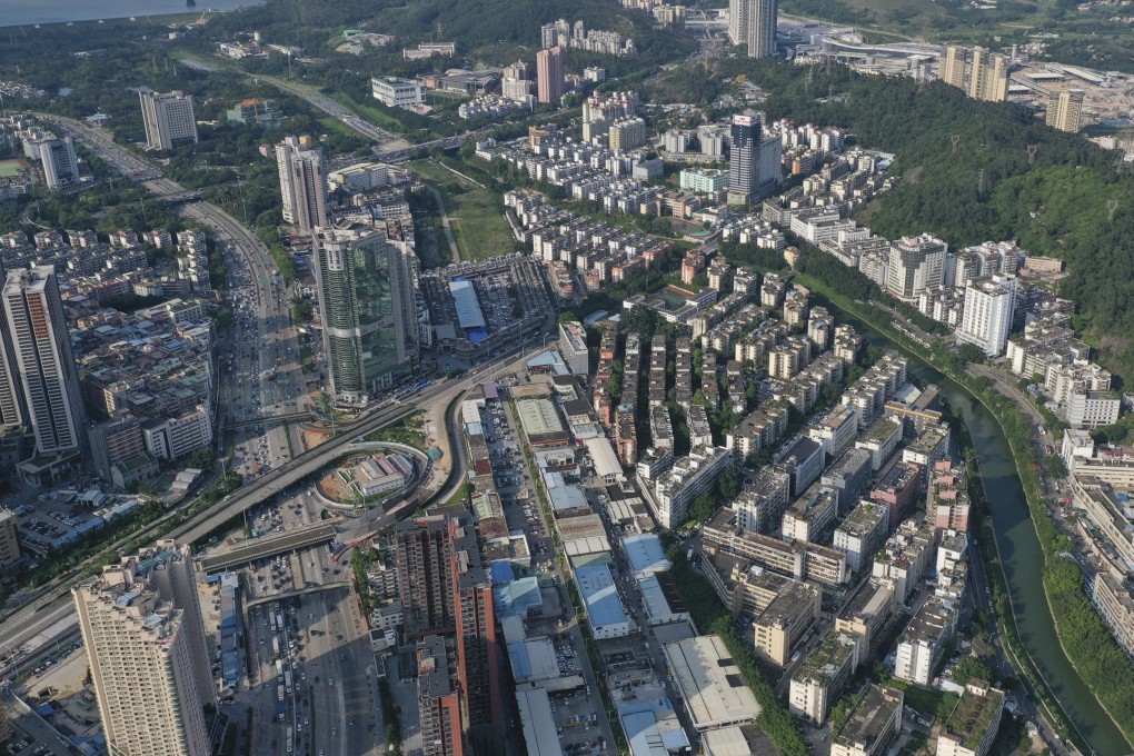 An aerial view of Shenzhen, where the local government has relaxed property rules. Photo: Martin Chan