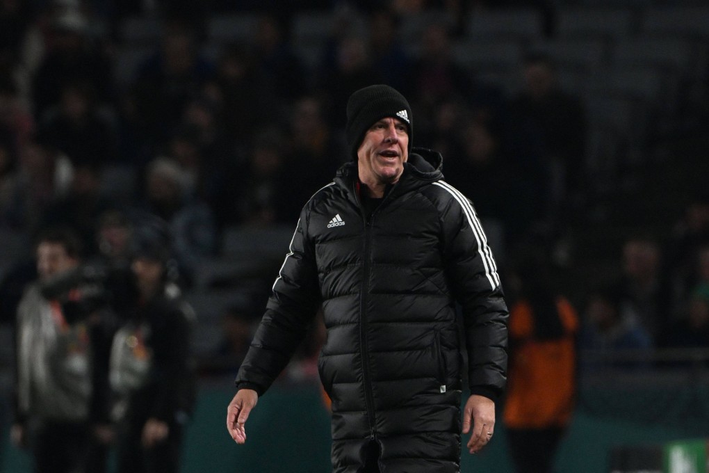 Philippines’ coach Alen Stajcic reacts during a match against Norway in Auckland, New Zealand. Photo: AFP