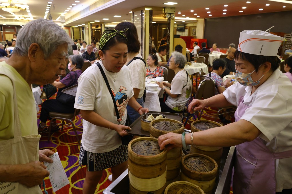 In the first six months of 2023, restaurant receipts jumped 47.7 per cent to HK$55 billion over the same period last year. Photo: Dickson Lee