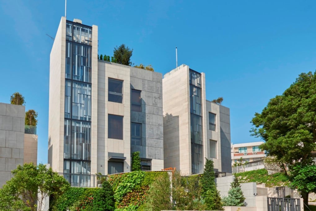 One of the five properties put on the market by CIFI Holdings chairman Lin Zhong and his brothers. 44 Chung Hom Kok Road is seen above. Photo: Handout