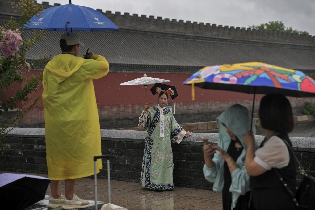 Analysts said summer travel could have helped with related consumption, although sales of some big ticket items remained tepid, making July’s picture of retail sales mixed. Photo: AP