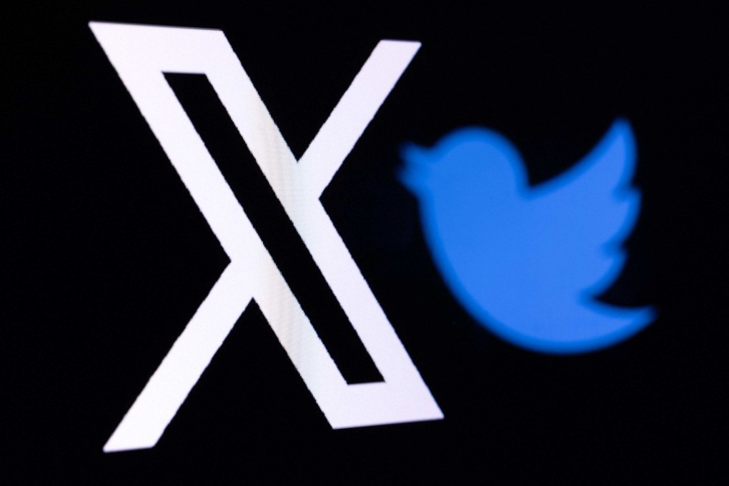 Twitter, once represented by the blue bird log, has been rebranded as X. Photo: AFP