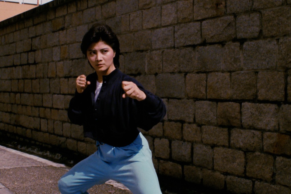 Cynthia Khan in a still from “In the Line of Duty 3”. Khan stepped in when Michelle Yeoh and Cynthia Rothrock were unavailable to film sequels to their hits “Yes, Madam!” and “Royal Warriors”. Photo: Eureka Entertainment