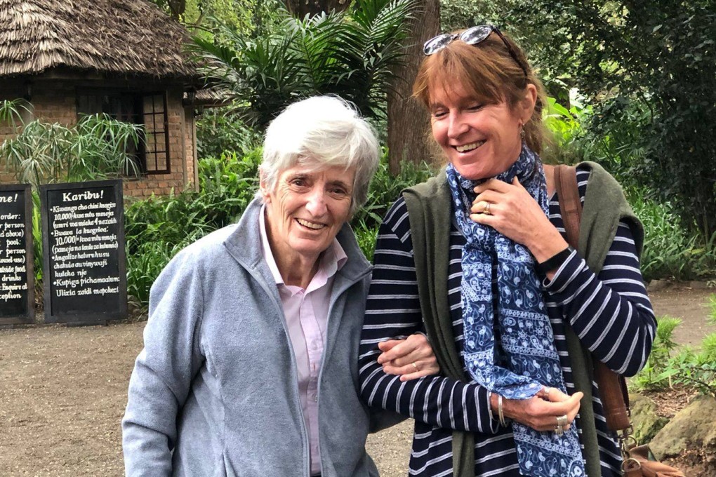 Author Anthea Rowan with her mother, who suffered from dementia. As a carer you’ve got to keep smiling, an expert on the condition tells her - and it’s not for the reason you might think. Photo: Anthea Rowan